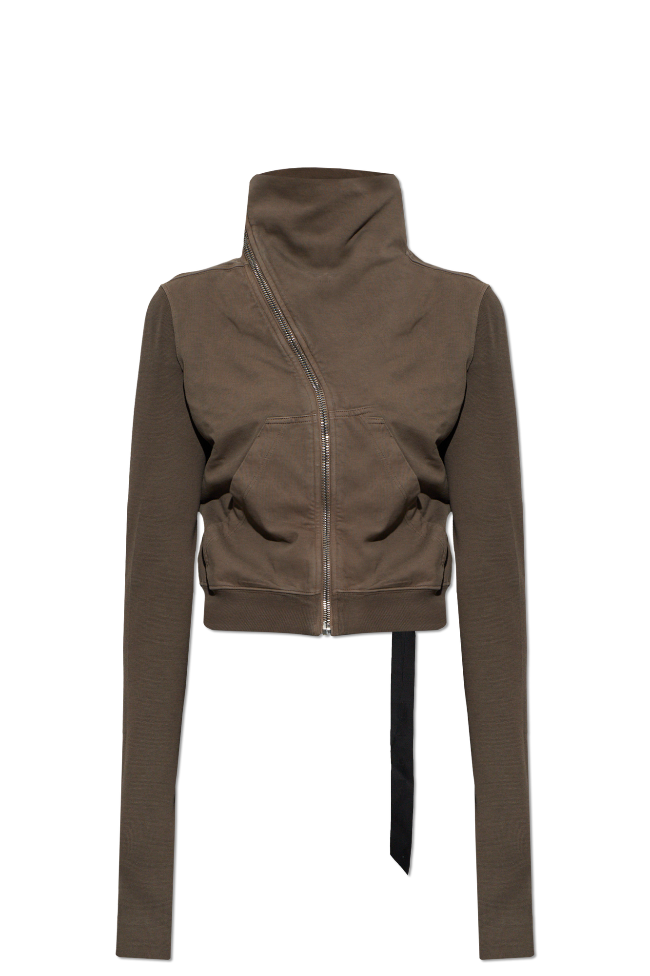 Rick Owens DRKSHDW Sweatshirt with asymmetric zipper | Women's